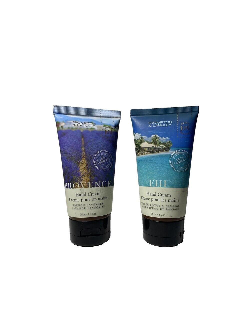 Water Lotus/Bamboo & French Lavender Hand Lotions - Brand New, Moisturizing!